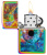Зажигалка ZIPPO Spacey Eye с покрытием Multi Color, латунь/сталь, разноцветная, глянцевая, 38x13x57 мм Зажигалка ZIPPO Spacey Eye с покрытием Multi Color, латунь/сталь, разноцветная, глянцевая, 38x13x57 мм