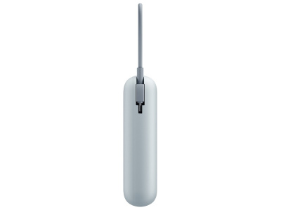 Внешний аккумулятор со встроенным кабелем Mi Power Bank 10000mAh (Integrated Cable) Ice Blue GL