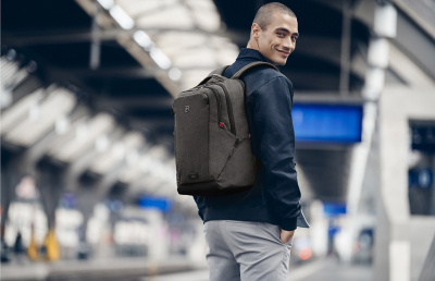 Рюкзак WENGER MX Professional 16”, серый, 100% полиэстер, 33х21х45 см, 21 л