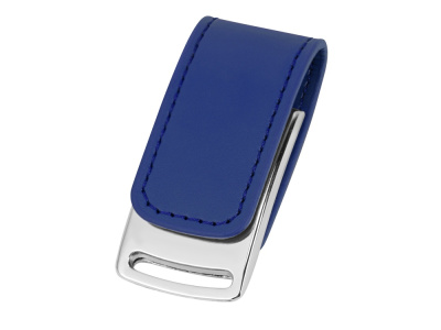 Флеш-карта USB 2.0 16 Gb с магнитным замком Vigo, синий/серебристый , размер 16ГБ
