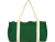 Хлопковая сумка Barrel Duffel, зеленый/бежевый Хлопковая сумка Barrel Duffel, зеленый/бежевый