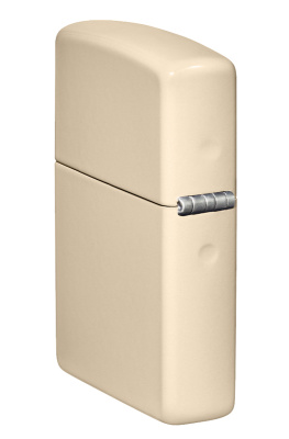 Зажигалка ZIPPO классическая со светло-песочным покрытием | Classic Flat Sand, латунь/сталь, бежевая, глянцевая, 38x13x57 мм
