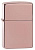 Зажигалка ZIPPO классическая с глянцевым покрытием розовое золото | Classic High Polish Rose Gold, латунь/сталь, розовое золото, глянцевая, 38x13x57мм