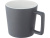 Cali Керамическая кружка объемом 370 мл с матовой отделкой - Белый / Matted Grey Cali Керамическая кружка объемом 370 мл с матовой отделкой - Белый / Matted Grey