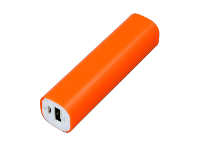 PB030 Универсальное зарядное устройство power bank  прямоугольной формы. 2600MAH. Оранжевый , размер 2600 mAh