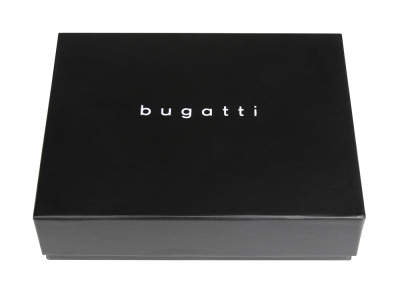 Портмоне BUGATTI НЕАПОЛЬ | NEAPLES, с защитой данных RFID, коричневое, натуральная воловья кожа, 10х2х7,2 см