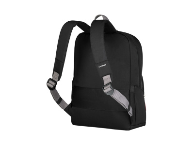 Рюкзак WENGER Motion 15.6, черный, нейлон, 31x17x42 см, 20 л