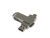 USB 2.0- флешка на 16 Гб поворотный механизм 2 в 1, c дополнительным разъемом Type-C с одноцветным металлическим клипом, серебристый , размер 16ГБ USB 2.0- флешка на 16 Гб поворотный механизм 2 в 1, c дополнительным разъемом Type-C с одноцветным металлическим клипом, серебристый , размер 16ГБ