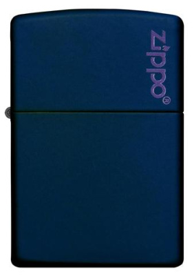 Зажигалка ZIPPO Classic с покрытием Navy Matte, латунь/сталь, синяя, матовая, 38x13x57 мм
