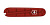 Передняя накладка для ножей VICTORINOX 84 мм, пластиковая, полупрозрачная красная