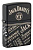 Зажигалка ZIPPO Джек Дэниэлс с черным матовым покрытием | Jack Daniel's Black Matte, латунь/сталь, разноцветная, 38x13x57 мм