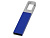 Флеш-карта USB 2.0 16 Gb с карабином Hook, синий/серебристый , размер 16ГБ