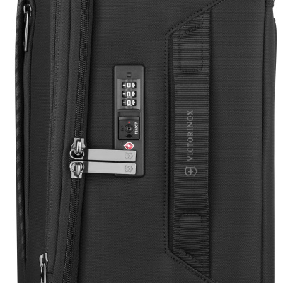 Чемодан VICTORINOX Crosslight, чёрный, RPET полиэстер, 45x30x68 см, 74 л