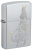 Зажигалка ZIPPO Devilish Ace с покрытием Satin Chrome, латунь/сталь, серебристая, 38x13x57 мм Зажигалка ZIPPO Devilish Ace с покрытием Satin Chrome, латунь/сталь, серебристая, 38x13x57 мм
