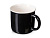 Кружка с каймой Countryside M, черный 410ml , размер M
