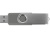 Флеш-карта USB 2.0 16 ГБ Флэш С1, серый , размер 16ГБ