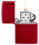Зажигалка ZIPPO Логотип с покрытием Красное карамелизированное яблоко | Logo Candy Apple Red™, латунь/сталь, красная, глянцевая, 38x13x57 мм Зажигалка ZIPPO Логотип с покрытием Красное карамелизированное яблоко | Logo Candy Apple Red™, латунь/сталь, красная, глянцевая, 38x13x57 мм