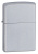 Зажигалка ZIPPO Classic с покрытием Satin Chrome™, латунь/сталь, серебристая, матовая, 38x13x57мм