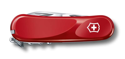 Нож перочинный VICTORINOX Evolution 10, 85 мм, 13 функций, красный