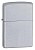 Зажигалка ZIPPO Classic с покрытием Satin Chrome™, латунь/сталь, серебристая, матовая, 38x13x57мм