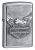 Зажигалка ZIPPO Харлей Дэвидсон с покрытием поцарапанный хром | Harley-Davidson® Street Chrome, латунь/сталь, серебристая, 38x13x57 мм