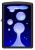 Зажигалка ZIPPO Lava Lamp с покрытием Black Light, латунь/сталь, черная,матовая 38x13x57 мм Зажигалка ZIPPO Lava Lamp с покрытием Black Light, латунь/сталь, черная,матовая 38x13x57 мм