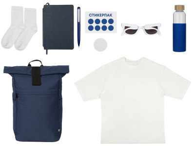 Welcome pack Welcome Aboard!, синий , размер XL-2XL