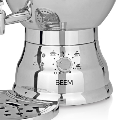 Самовар BEEM модель 3008C, 8 литров, серебристый