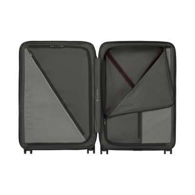 Чемодан VICTORINOX Airox Advanced, серо-синий матовый, 100% поликарбонат Makrolon, 46x29x69 см, 75 л