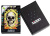 Зажигалка ZIPPO Skull Design с покрытием Glow In The Dark Green,латунь/сталь,разноцветная38x13x57 мм Зажигалка ZIPPO Skull Design с покрытием Glow In The Dark Green,латунь/сталь,разноцветная38x13x57 мм