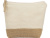 Косметичка Jute из хлопка и джута, натуральный Косметичка Jute из хлопка и джута, натуральный