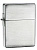 Зажигалка ZIPPO Реплика 1935 года с покрытием матовый хром | 1935 Replica™ Brushed Chrome, латунь/сталь, серебристая, 37x13x52 мм