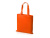 Сумка для шопинга Carryme 140 хлопковая, 140 г/м2, оранжевый