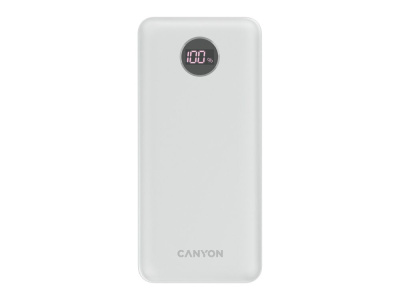 Портативный аккумулятор Canyon PB-2002 (CNE-CPB2002W), белый