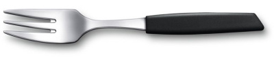 Набор из 6 десертных вилок VICTORINOX Swiss Modern, 155 мм, сталь / синтетический материал, чёрная