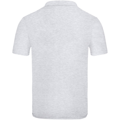 Поло мужское "Original Polo", серый меланж_S, 100% х/б, 185г/м²