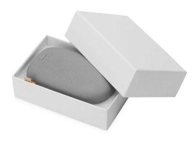 Внешний аккумулятор в форме камня Stone, 10400 mAh, серый , размер 10400 mAh