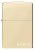 Зажигалка ZIPPO Logo с покрытием Champagne, латунь/сталь, золотистая, глянцевая, 38x13x57 мм