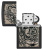 Зажигалка ZIPPO Gory Tattoo с покрытием Black Matte, латунь/сталь, черная, матовая, 38x13x57 мм Зажигалка ZIPPO Gory Tattoo с покрытием Black Matte, латунь/сталь, черная, матовая, 38x13x57 мм