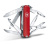 Нож-брелок VICTORINOX Mini Champ, 58 мм, 17 функций, красный Нож-брелок VICTORINOX Mini Champ, 58 мм, 17 функций, красный