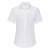 Рубашка "Lady-Fit Short Sleeve Oxford Shirt", белый_L, 70% х/б, 30% п/э, 130 г/м2