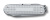 Нож-брелок VICTORINOX Classic Alox, 58 мм, 5 функций, алюминиевая рукоять, серебристый