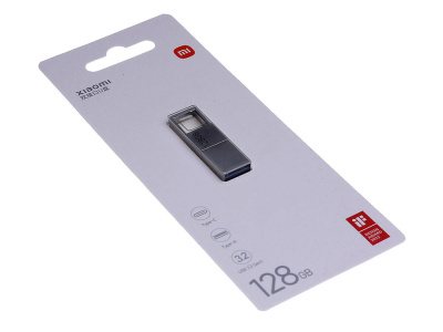 USB 3.0-флешка на 128 Гб с разъемами USB-A и Type-C, серебристый , размер 128ГБ