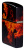 Зажигалка ZIPPO Fusion Inferno Design с покрытием 540 Tumbled Brass, латунь/сталь, разноцветная, 38x13x57 мм