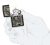 Зажигалка ZIPPO Gory Tattoo с покрытием Black Matte, латунь/сталь, черная, матовая, 38x13x57 мм Зажигалка ZIPPO Gory Tattoo с покрытием Black Matte, латунь/сталь, черная, матовая, 38x13x57 мм