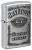 Зажигалка ZIPPO Эмблема Джек Дэниэлс с покрытием Глянцевый хром | Jack Daniels® Emblem High Polish Chrome, латунь/сталь, серебристая, 38x13x57 мм