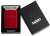 Зажигалка ZIPPO Логотип с покрытием Красное карамелизированное яблоко | Logo Candy Apple Red™, латунь/сталь, красная, глянцевая, 38x13x57 мм Зажигалка ZIPPO Логотип с покрытием Красное карамелизированное яблоко | Logo Candy Apple Red™, латунь/сталь, красная, глянцевая, 38x13x57 мм