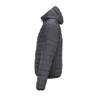Куртка мужская "STREAM HOODED", черный, M, таффета 280 Т, 100% полиэстер