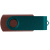 Флешка TWIST WOOD COLOR Темное дерево с зеленым 4014.32.02.64ГБ Флешка TWIST WOOD COLOR Темное дерево с зеленым 4014.32.02.64ГБ