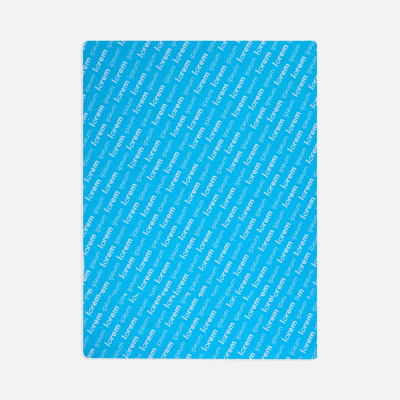 Флисовый плед Feltro Color Plus с печатью на заказ